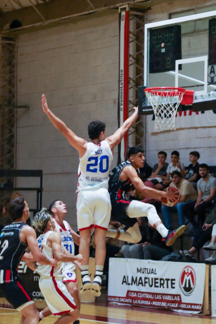 Básquetbol: Almafuerte derrotó a Alberdi de San Luis