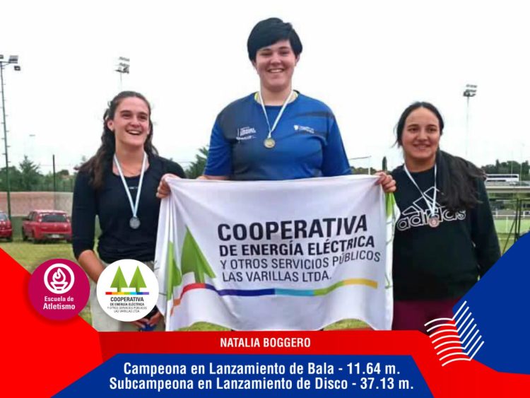 Los atletas de la Cooperativa siguen brillando