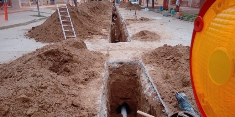 Obras de ampliación de la red cloacal