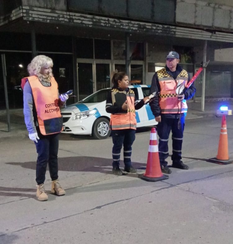 Actividad de la policía municipal  durante el fin de semana