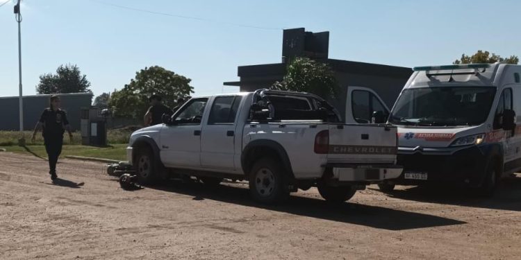 Accidente de tránsito con lesionado grave en nuestra ciudad