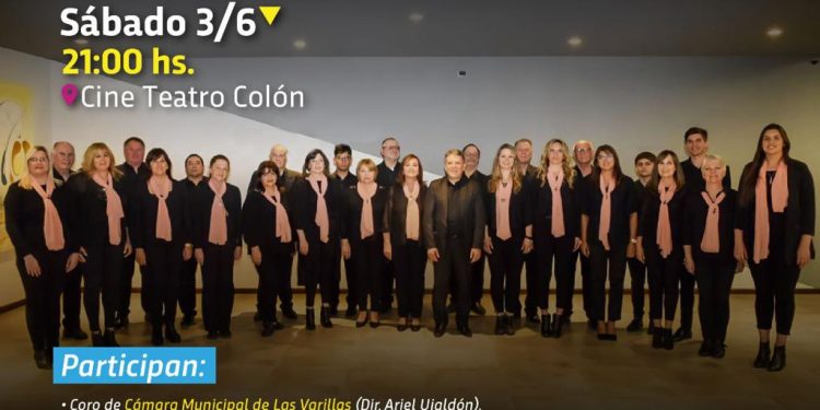 Celebrarán el 30°aniversario de la Creación del Coro de Cámara de Las Varillas