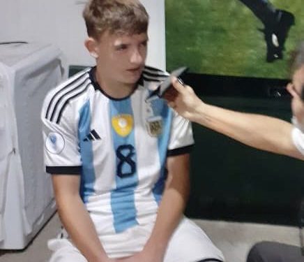 Gustavo Albarracín: de Las Varillas al mundo con la selección nacional