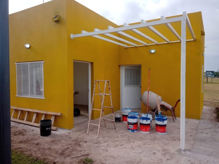 Avanzan las obras de la Posta Deportiva de B° Central Argentino