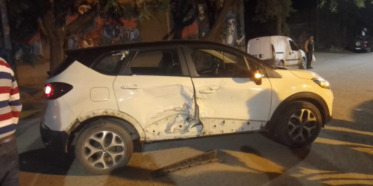 Joven derivado a Villa del Rosario tras colisión en Sacanta