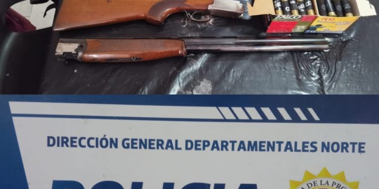 Procedimiento policial en Colonia Prosperidad