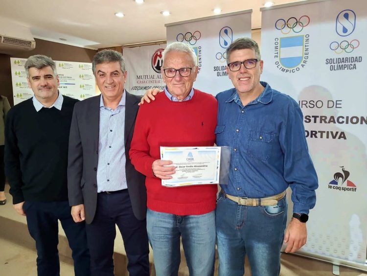 Finalizó el curso de Administración Deportiva del Comité Olímpico Argentino