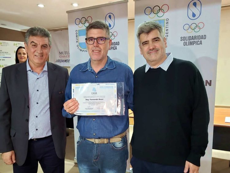 Finalizó el curso de Administración Deportiva del Comité Olímpico Argentino