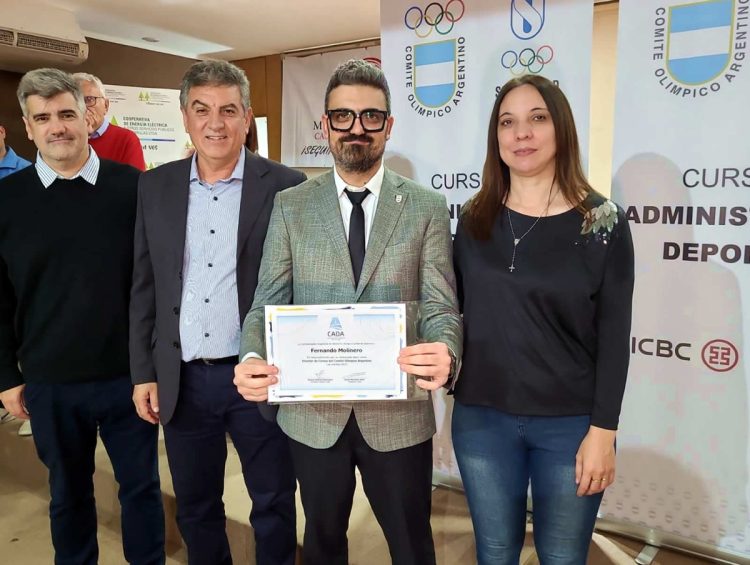 Finalizó el curso de Administración Deportiva del Comité Olímpico Argentino