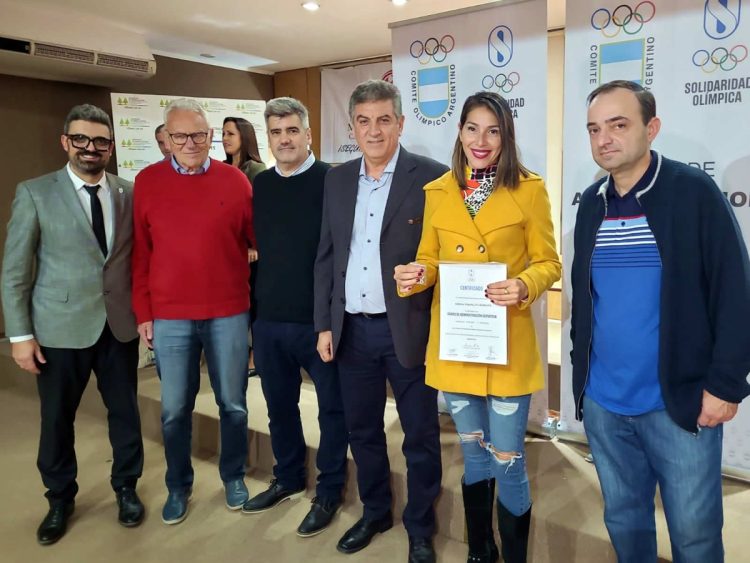 Finalizó el curso de Administración Deportiva del Comité Olímpico Argentino