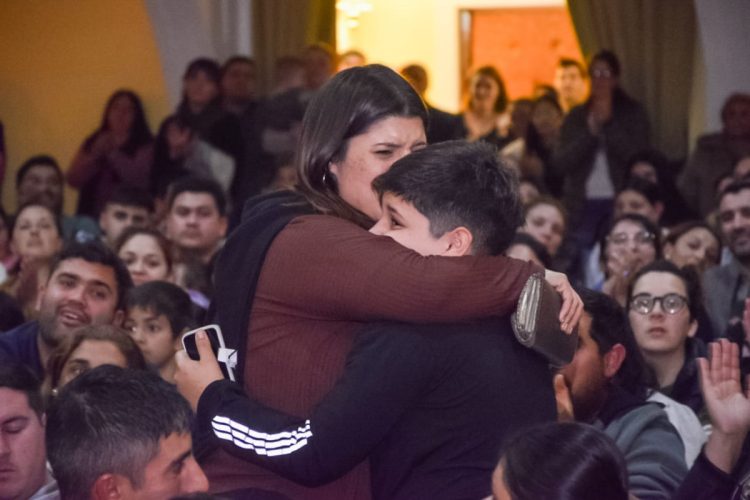 Ganadores de las veinte viviendas de loteo Aires del Este