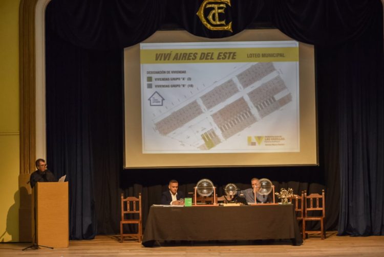 Ganadores de las veinte viviendas de loteo Aires del Este