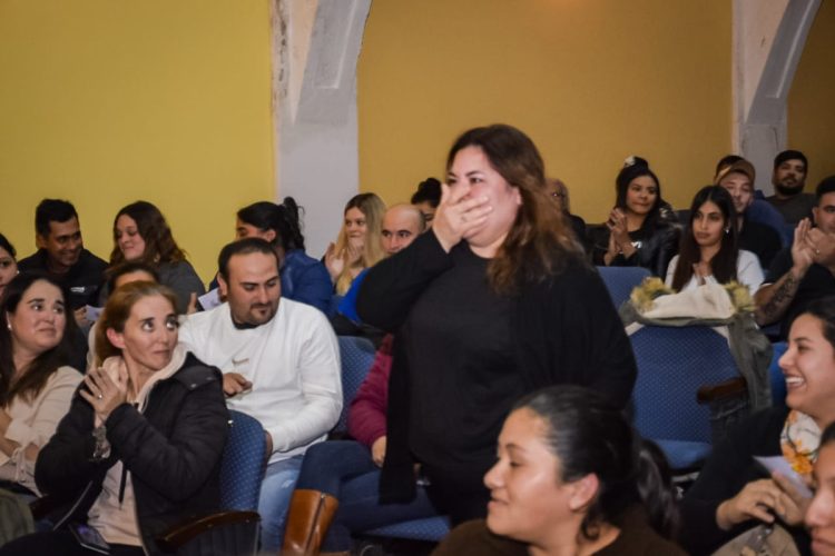 Ganadores de las veinte viviendas de loteo Aires del Este