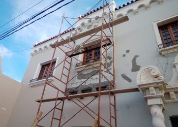 Refacciones en el Colegio de Arte