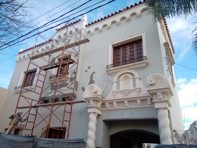 Refacciones en el Colegio de Arte