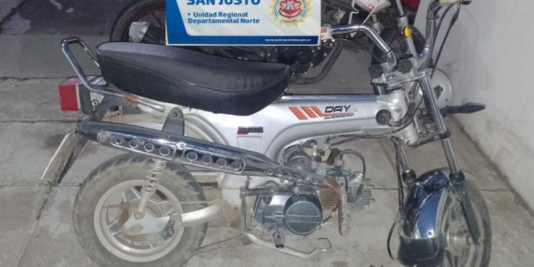 Secuestraron una moto en el centro de la ciudad