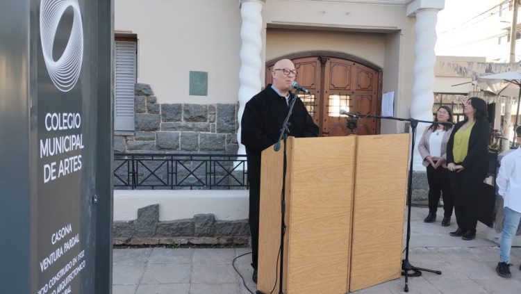 Inauguraron la remodelación del Colegio Municipal de Arte