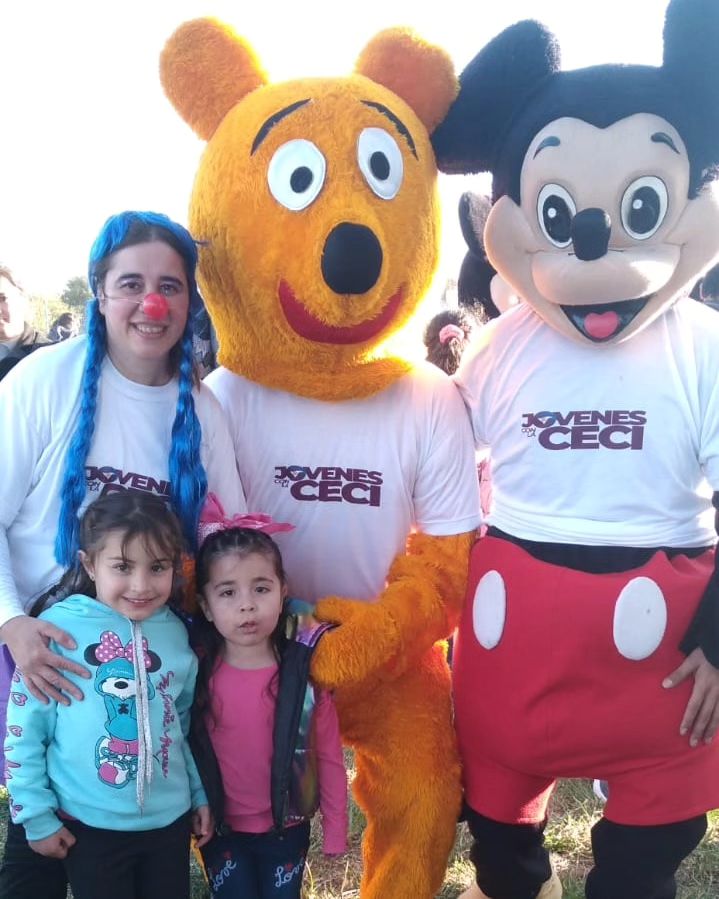 Festejos Día del Niño en Plaza 25 de Mayo