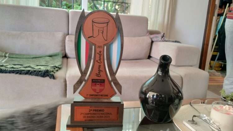 Sociedad Italiana Las Varillas galardonada en concurso nacional de Bagna Cauda