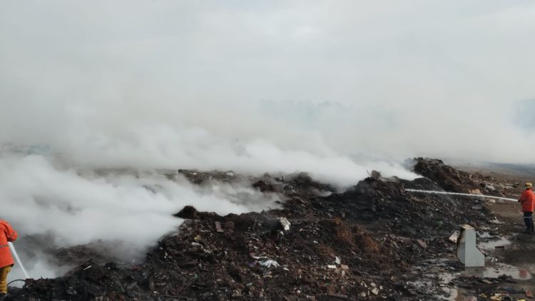 Arde nuevamente el Basural Sur (ampliación)