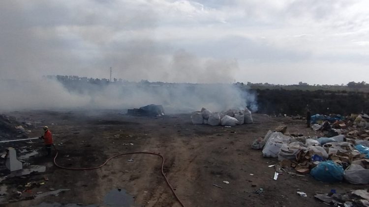 Arde nuevamente el Basural Sur (ampliación)