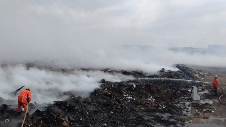 Arde nuevamente el Basural Sur (ampliación)