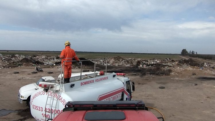 Arde nuevamente el Basural Sur (ampliación)