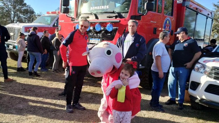 Multitudinaria celebración del Día del Niño