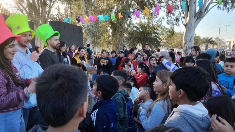 Multitudinaria celebración del Día del Niño