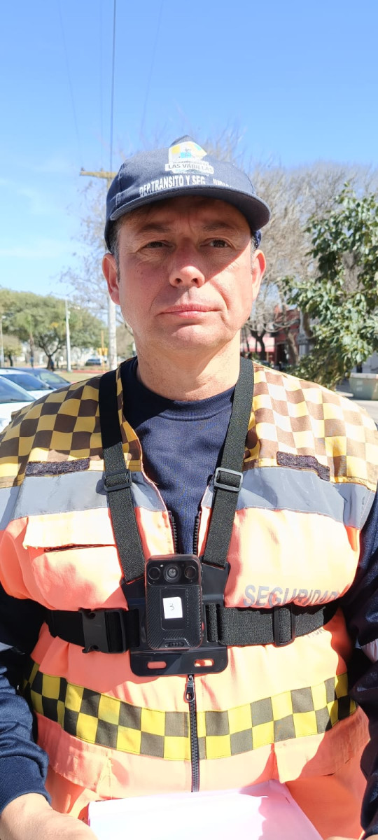 La Policía Municipal incorporó cámaras a sus vehículos y pecheras con body cam
