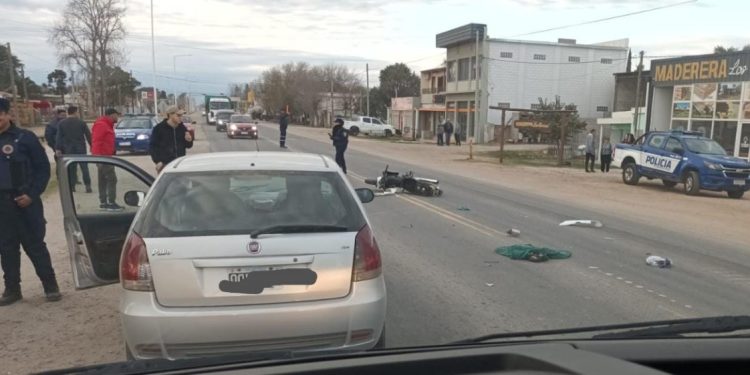 Fuerte choque en Cura Brochero y Ruta 13