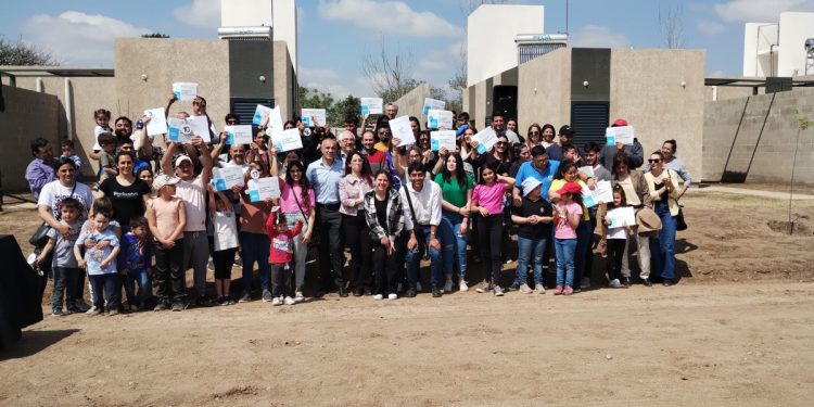 Entregaron las 20 viviendas del loteo “Aires del Este”
