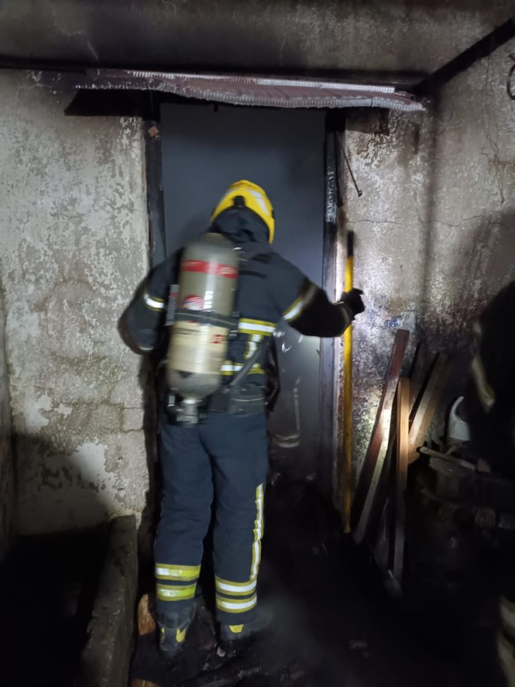 Pérdidas totales por  incendio de taller en El Arañado