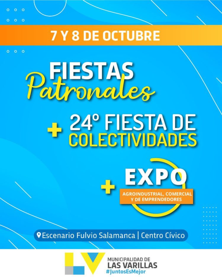 Presentación de actividades por las Fiestas Patronales de la ciudad
