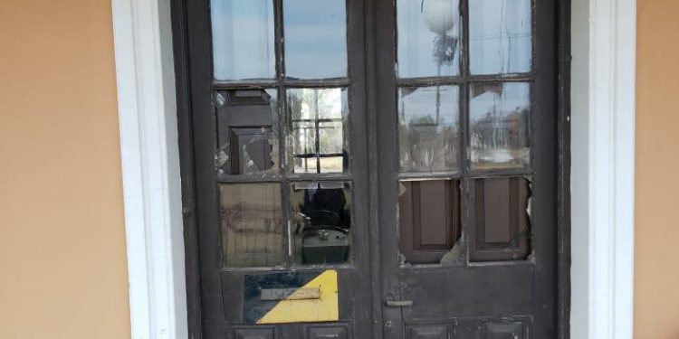 Daño en el museo de Las Varas y robo en Alicia