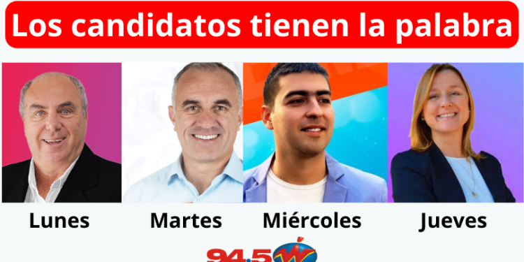 Los candidatos tienen la palabra por FM Identidad