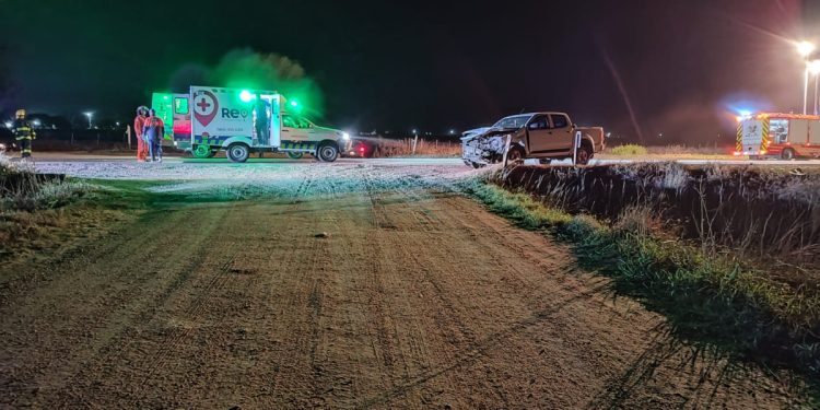 Alicia: accidente de tránsito. Daños materiales