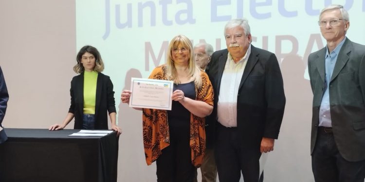 Mauro Daniele felicitó a los vecinos por su participación en las elecciones locales