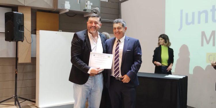 Mauro Daniele felicitó a los vecinos por su participación en las elecciones locales