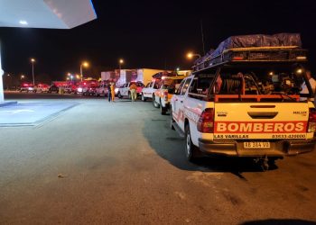 Regresan bomberos varillenses que trabajaron en incendios en Mendoza