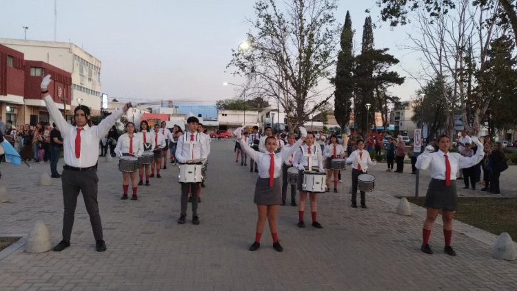 Procesión en honor a Nuestra Señora del Rosario