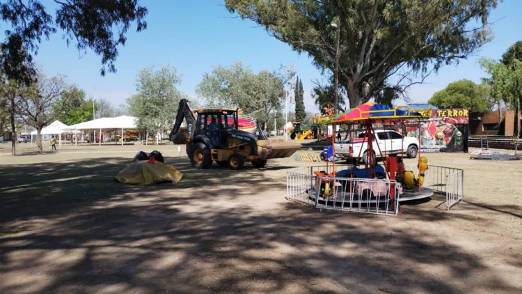 Predio Fiestas Patronales…va quedando