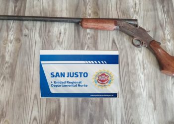 El Arañado: secuestraron una escopeta en una vivienda de calle Córdoba