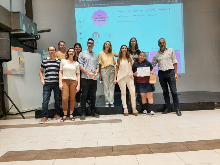 Valentín Ronco del Proa resultó elegido en el taller de creación de logo de la Red de Preventores