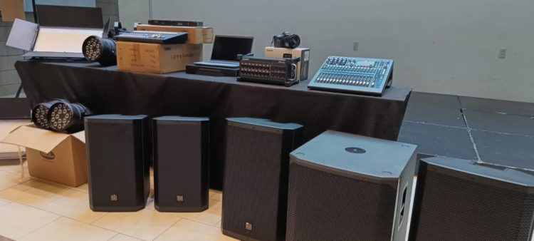 La Dirección de Cultura recibió importante equipamiento  enviado por la Nación