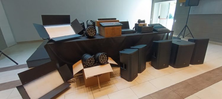 La Dirección de Cultura recibió importante equipamiento  enviado por la Nación