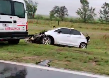 Fatal accidente en cercanías de Arroyo Algodón. Dos muertos