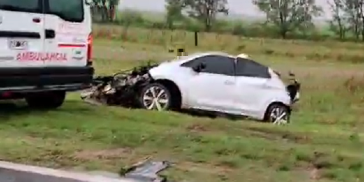 Fatal accidente en cercanías de Arroyo Algodón. Dos muertos