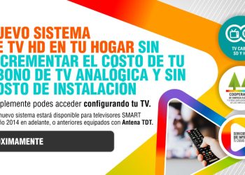 La Cooperativa instrumentará nuevo servicio de TV sin incrementar el costo del  abono