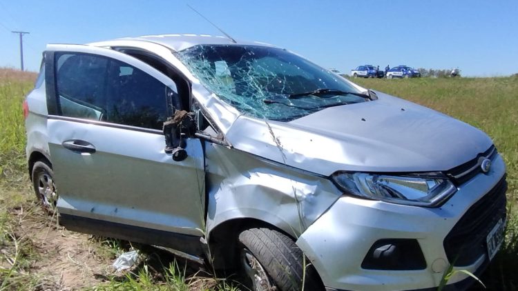 Accidente en cercanías de Las Varillas. Tres heridos de distinta consideración